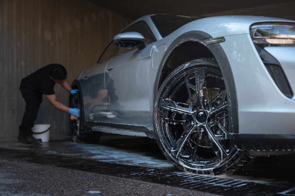 Car exterior cleaning