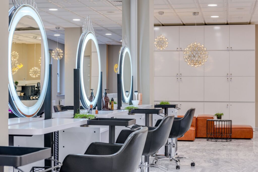 Salon cleaning